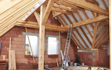 Climping attic trusses
