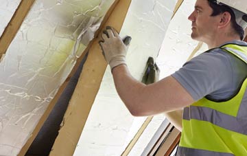Climping loft insulation